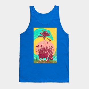 HIPPO ISLAND Tank Top